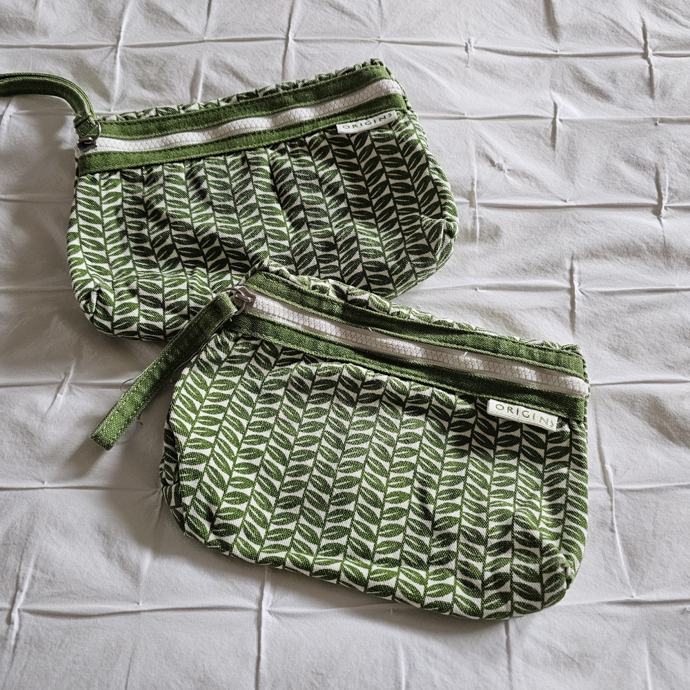 Origins Zippered Makeup Bags